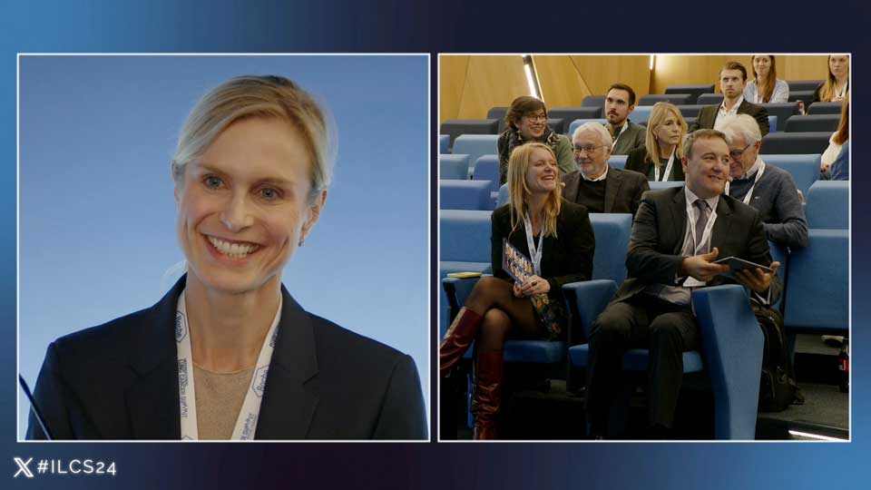 Anne Maria Schultheis at the ILCS 2024 Anne Maria Schultheis at the ILCS 2024